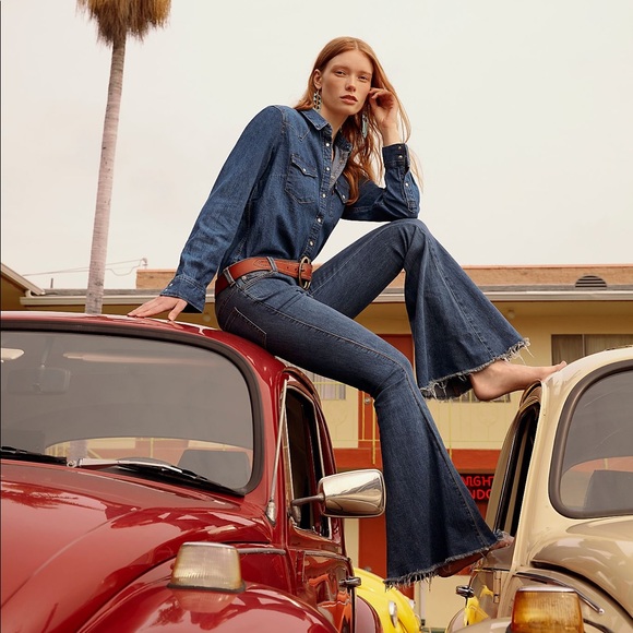 Free People Denim - Free people flare bell bottom style jeans